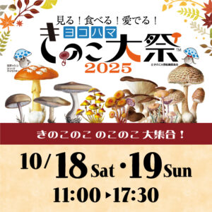 きのこ好きのためのお祭り！きのこ大祭2025！！